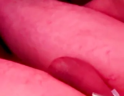 Stretching my hole wide to allow easy access for my.