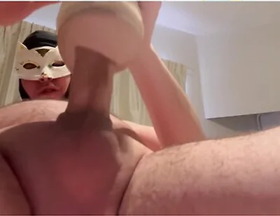 Fucking My Sex Toys And Stimulating My Prostate Makes Me Moan Loudly And Come Hard