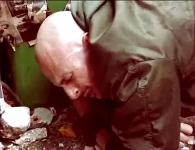 Biker boys fisting skinhead