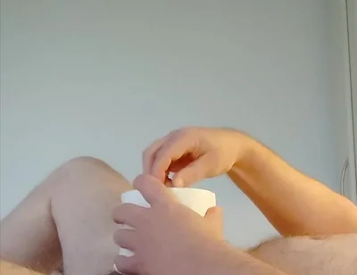 Nylonjung Fucks the Horny Toilet Paper Roll