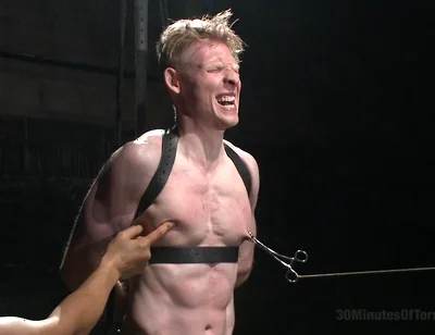 Straight Kickboxer Gets Dunked While Shooting His Load