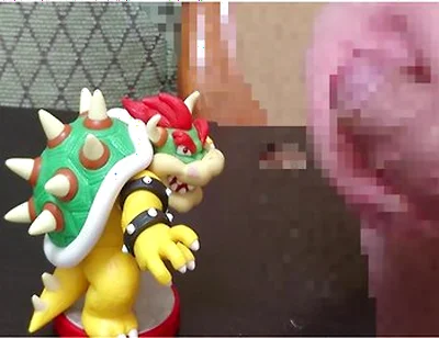 Bowser Figure Bukkake