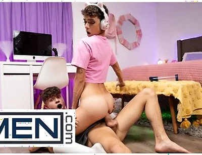 Femboy Sam Ledger Gets His Tight Hole Fucked By His Handsome Stepbro Drake Von