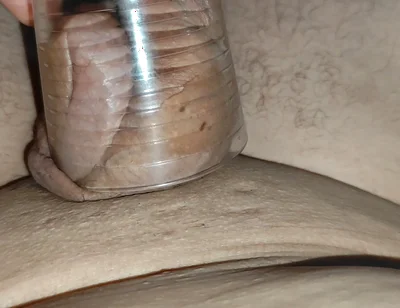 Daddy Extreme Pressure on the Caged, Wounded Cock.