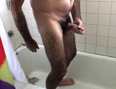 Hairy Mature Daddy Ohtrevor Big Wet Hard Cock.