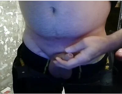 Boss Massaging My Juicy Cock