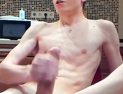 Cute Boy with BIG Cock