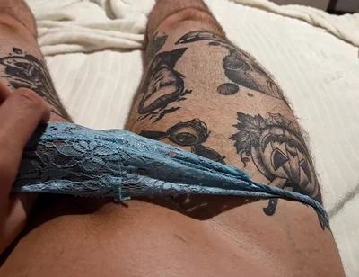 Jerking off Wearing Female Panties