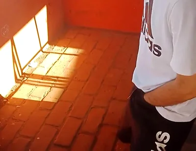 Playing with Him in Shorts