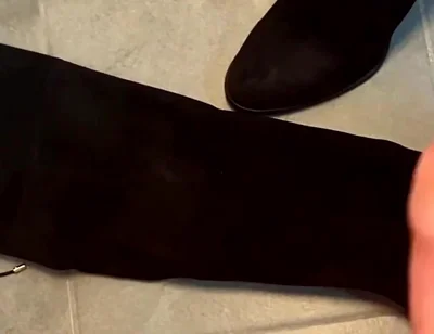 Cum on Step Moms High Heels