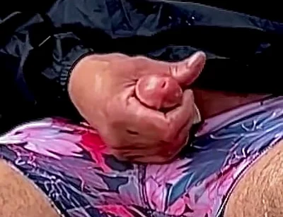 I'm Cumming on the Beach and Collect All the Ejaculation in a Bowl