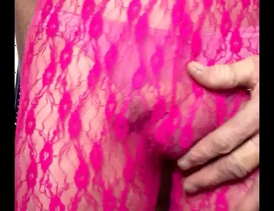 Cdmichelle Wearing Sexy Pink Legging