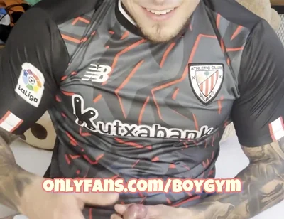 Football Player No Hands Cum