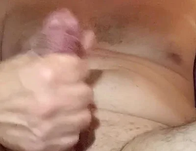 Fit Old Man Masturbating After Workout