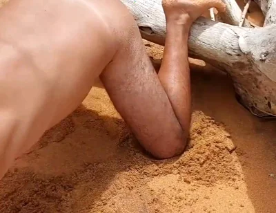 Ladysilva Showing off Her Tanned Butt with a Very Sexy Tan Line on the Beach