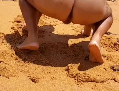 Ladysilva Hot Ass on the Beach