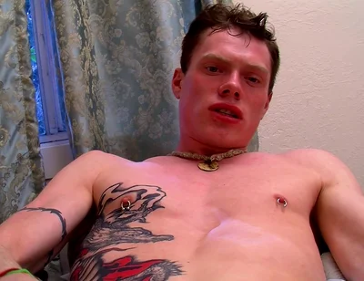 Jerking with Sexy Young Aaron