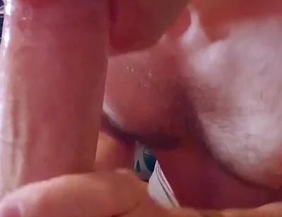 He's so Good at Sucking My Huge Uncut Cock / Juicy POV Blowjob