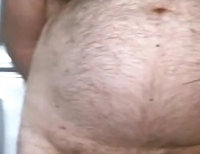 Coach Karl Belly and Nipple Rub