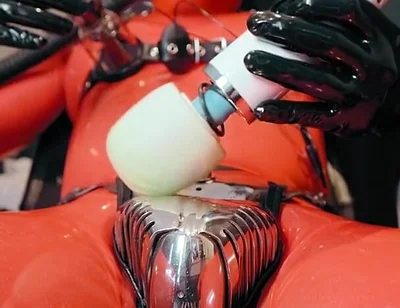 Rubber Chastity Overload