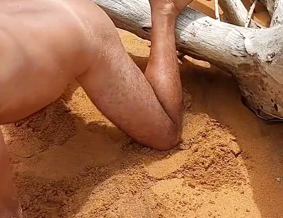 Ladysilva Showing off Her Tanned Butt with a Very Sexy Tan Line on the Beach