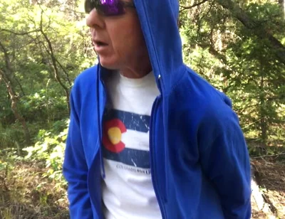 Adam Kaye Jacks off in the Mountains