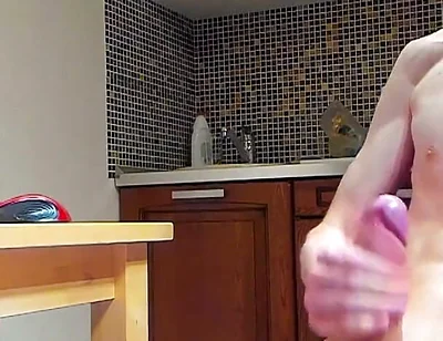 Big Eruption Floods My Balls With Cum