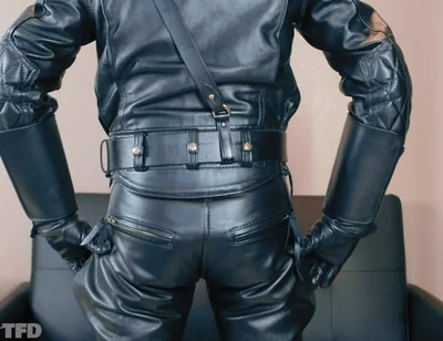 Leather Uniform Close up [alternate Take]