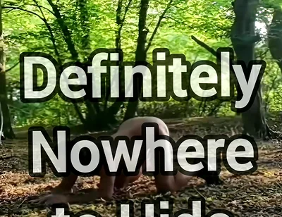 Ass up in Public Woodland