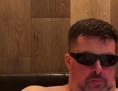 On the Bed Having a Wank