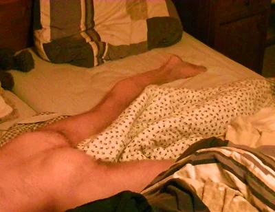 Naked Bed Hump Masturbation