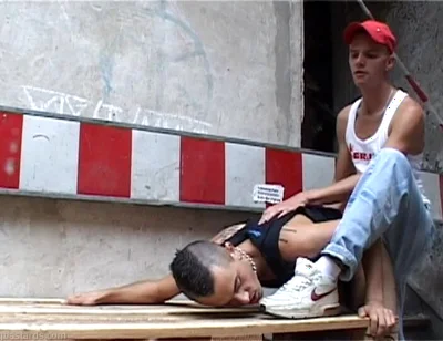 White Nikes Scally Fucker