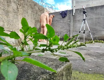 Camera in the Woods Films Two Straight Guys Fucking