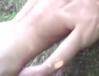 Twink fucked sexy straight boy in cruising forest outdoor